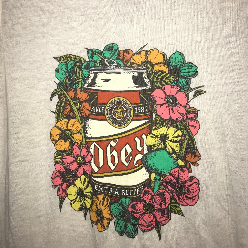 Obey Extra Bitter Flower Top / Tshirt